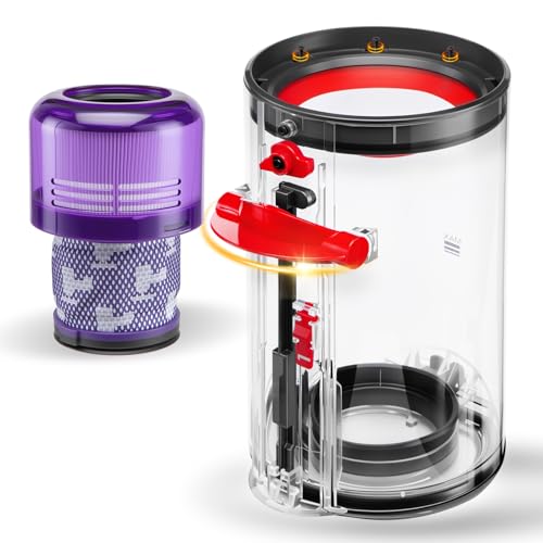 BIHARNT Verbesserte Ersatzteile für Dyson V11 V15 SV14 SV15 SV22 schnurlose Staubsaugeraufsätze, Kanister-Ersatz für Teilenummer 970050-01 und Teilenummer 965443-01 mit Dyson-Filter BIHARNT Verbesserte Ersatzteile für Dyson V11 V15 SV14 SV15 SV22 schnurlose Staubsaugeraufsätze, Kanister-Ersatz für Teilenummer 970050-01 und Teilenummer 965443-01 mit Dyson-Filter von BIHARNT