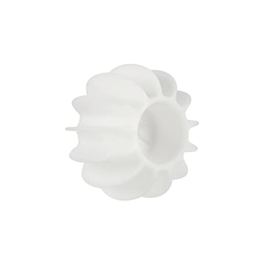 BIISDOST Wiederverwendbare Wäschebälle Wäscheschrubbbälle für Waschmaschine Silikondampfer Trocknerbälle Waschbälle Waschbälle 4 in 1 Spülbürste (White, One Size) von BIISDOST