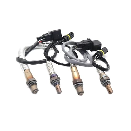 Sensor 4 Stück Für E87 120i E90 320i 320si E91 Up + Downstream Lambda O2 Sauerstoff Sensor 11787530282 11787512985 11787530285 11787547313 Lambdasonde von BIISVM
