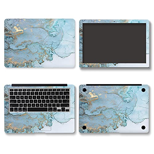 BIJIHUA Folie Sticker Skin Laptop Aufkleber Laptop Skin 12/13/14/15/17-Zoll Marmor Cover Art Aufkleber Für Macbook/Hp/Acer/Dell/Asus/Lenovo Laptop Dekoration von BIJIHUA