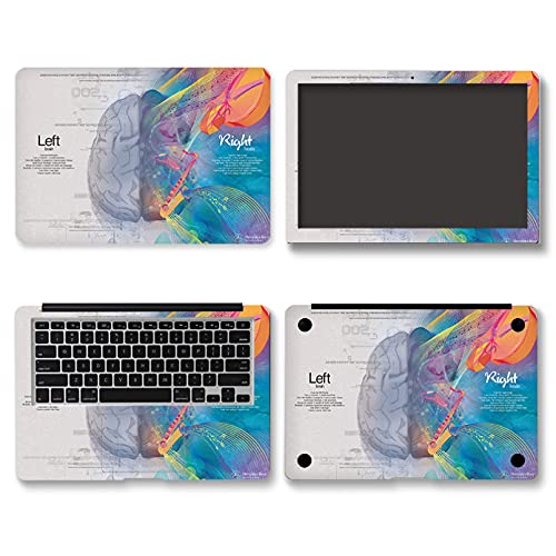 BIJIHUA Folie Sticker Skin Laptop Film Brain Cover Laptop Aufkleber Laptop Skin 12/13/14/15/17-Zoll-Kunst Aufkleber Laptop Dekoration von BIJIHUA