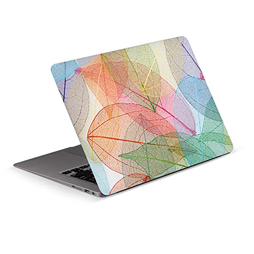 BIJIHUA Folie Sticker Skin Laptop Skin Laptop Sticker 12/13/14/15/17 Zoll Maple Leaves Cover Art Aufkleber Für Macbook/Hp/Acer/Dell/Asus/Lenovo Dekoriere Deinen Laptop von BIJIHUA