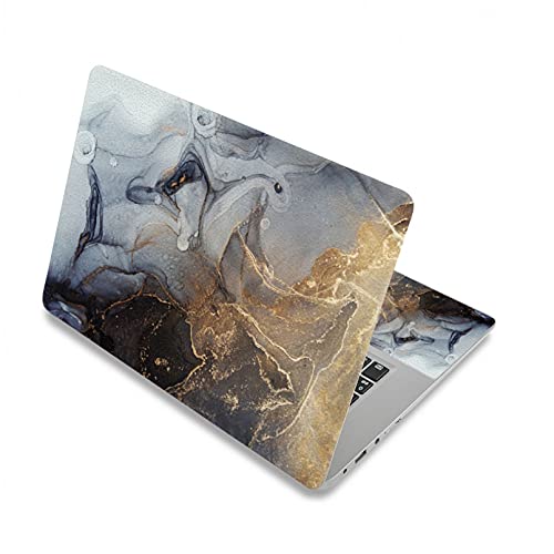 BIJIHUA Folie Sticker Skin Universal Marmor Grain Laptop Skin Aufkleber 13,3" 14" 15,6" 17" Notebook Surface Cover Aufkleber für Lenovo/HP/Macbook etc von BIJIHUA