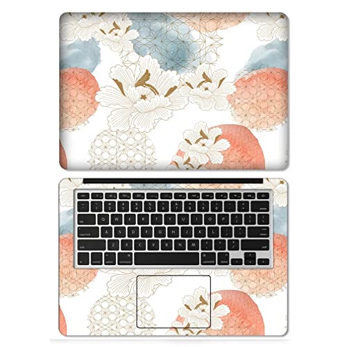 Folie Notebook Skin Marmor Laptop Skin Aufkleber Cover Art Aufkleber Für 10 11 12 13,3 15,6 17 Zoll von BIJIHUA