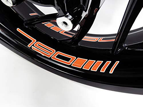 BIKE-label Felgenbett - Aufkleber kompatibel für KTM 790 Duke und Adventure 790078 von BIKE-label
