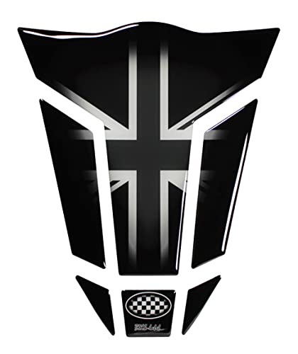 BIKE-label Tankpad 3D Motorrad Aufkleber Union Jack England Flagge X504005VA von BIKE-label