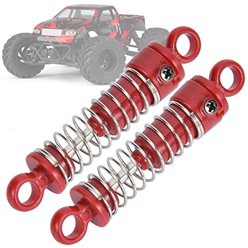 BIKING Stoßdämpfer, 2 Stück Stoßdämpfer mit Kappenersatz Passend für HS 18301 18302 18311 18312 1/18 RC Car von BIKING