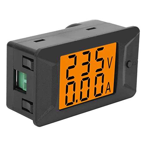 Spannungsmesser,PZEM-026 AC 40-400V 100A Dual Digital Voltage Ampere Panel Meter Amperemeter Voltmeter 110-220V von BIKING