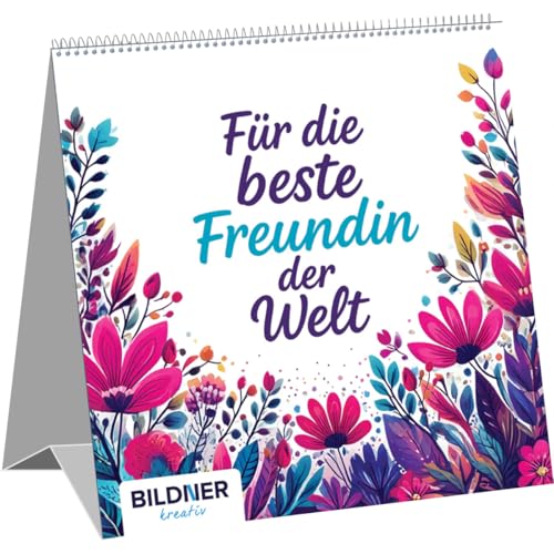 Für die Beste Freundin der Welt – Aufsteller mit 12 Sprüchen zum Thema Freundschaft von BILDNER Verlag
