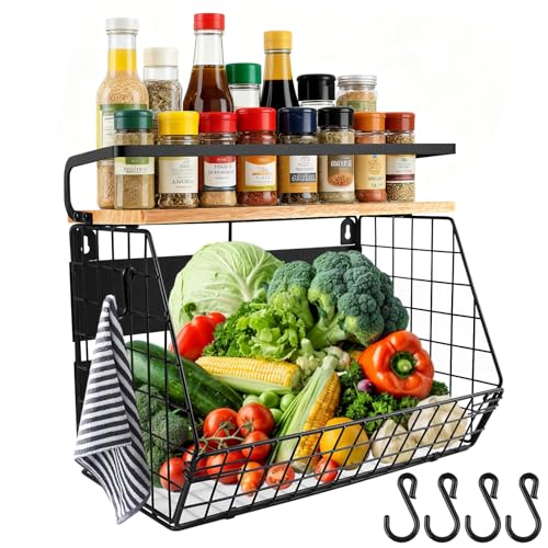 Magnetischer Korb für Kühlschrank, magnetisches Regal für Kühlschrank, großer Behälter, magnetisches Gewürzregal für Kühlschrank, Speisekammer-Organizer und Aufbewahrung, Küchentheke, Schrank Magnetischer Korb für Kühlschrank, magnetisches Regal für Kühlschrank, großer Behälter, magnetisches Gewürzregal für Kühlschrank, Speisekammer-Organizer und Aufbewahrung, Küchentheke, Schrank von BILIONE