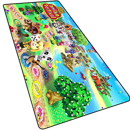 BILIVAN Animal Crossing Friends Club Mauspad Gaming Peripherie Oversized Verriegelung Notebook Büro Computer Tastatur Schreibtisch Matte (800 x 300 x 3 mm, 1) von BILIVAN