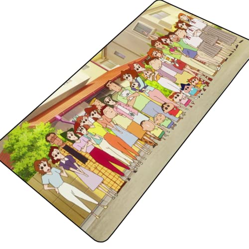 BILIVAN Crayon Shin-Chan Mauspad Student Schreiben Tischdecke Modern Light Luxury Table Cloth European Desk Girl Keyboard Pad (700*300mm,1) von BILIVAN