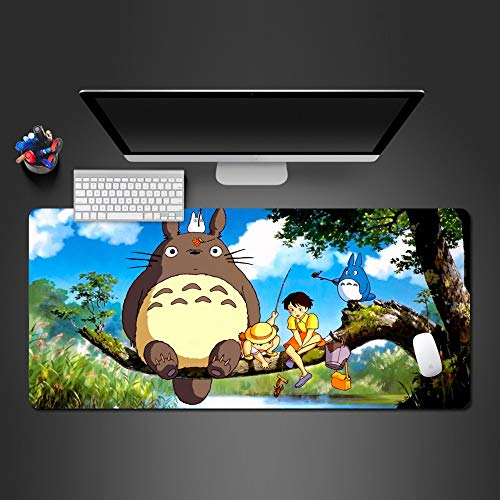 BILIVAN Mauspad mit Drachenkatze-Animation, Gamer Mousepad Spieler lieben das Gaming Büro Computer Tastatur Maus Schreibtisch Matten (900 x 400 x 3 mm) von BILIVAN