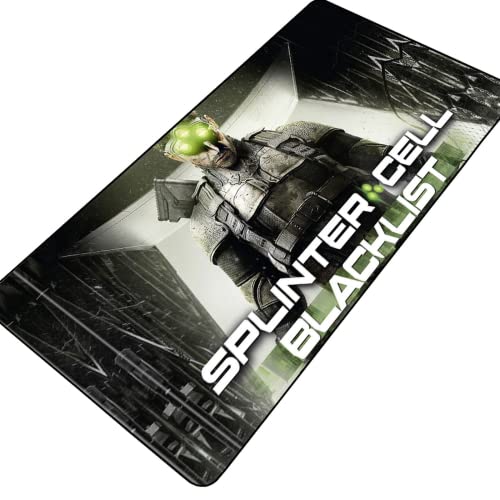 BILIVAN Splinter Cell 6 Mauspad Übergroße Schreibtischunterlage (800 x 300 mm, 1) von BILIVAN