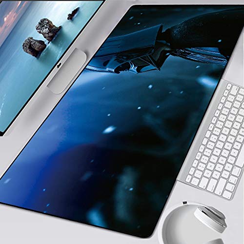BILIVAN Star Wars Mauspad für Laptop, XXL, Gaming-Mauspad, HD, groß, XL, Gamer, Schreibtisch, Tastatur, Spielmatten (900 x 400 x 3 mm, 6) von BILIVAN