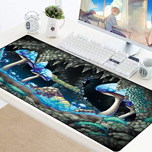 BILIVAN Terraria Mauspad, Padmaus, Gaming-Mauspad, großes XL-Mauspad, Speed-Gamer, Computer-Schreibtisch-Pad, Notizbuch, Mauspad, PC-Gummimatte (700 x 300 x 3 mm, 3) von BILIVAN