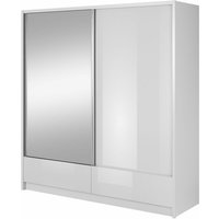 Aria i Kleiderschrank 204 cm mit 2 schiebetüren, schubladen weiß glänzend Aria i Kleiderschrank 204 cm mit 2 schiebetüren, schubladen weiß glänzend von BIM FURNITURE