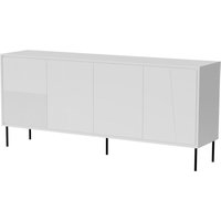 Bim Furniture - Kommode abudabi 200 cm 4D vier türen MDF-platte matte weiße front von BIM FURNITURE