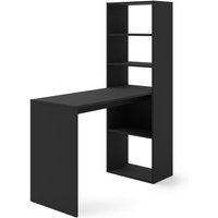 Bim Furniture - Schreibtisch harmony mit computertisch und regalböden in schwarz matt von BIM FURNITURE