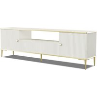 Bim Furniture - TV-Schrank petra 180cm 2D1S kaschmir mit goldenen beinen Bim Furniture - TV-Schrank petra 180cm 2D1S kaschmir mit goldenen beinen von BIM FURNITURE