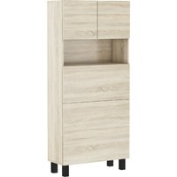 Homi ausziehbarer schreibtisch sonoma eiche von BIM FURNITURE