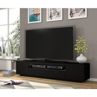 Bim Furniture - tv Schrank aura 200x37x42 cm Hängend oder Stehen universal Unterschrank Fernsehschrank tv Board Lowboard Sideboard HiFi-Tisch von BIM FURNITURE