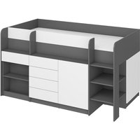 Etagenbett smile rechts graphit / weiß von BIM FURNITURE