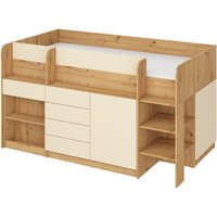 Etagenbett smile rechts artisan eiche / creme von BIM FURNITURE