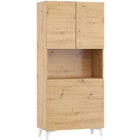 Klappbare megan 1 Schreibtisch Haushaltsbüro Computertisch artisan eiche von BIM FURNITURE