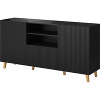 Bim Furniture - Kommode pafos 150 cm schwarz matt von BIM FURNITURE