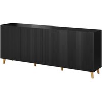 Bim Furniture - Kommode pafos 200 cm schwarz matt von BIM FURNITURE