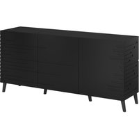 Kommode nova 155 cm schwarz matt von BIM FURNITURE