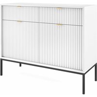 Kommode nova sands KSZ104 Sideboard mit 2 schubladen weiß matt Kommode nova sands KSZ104 Sideboard mit 2 schubladen weiß matt von BIM FURNITURE