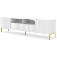 TV-Schrank wave 200 cm 2D2S mattes weiß von BIM FURNITURE