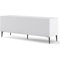 Bim Furniture - TV-Schrank ravenna b 150 cm 3D weiß matt + beine von BIM FURNITURE