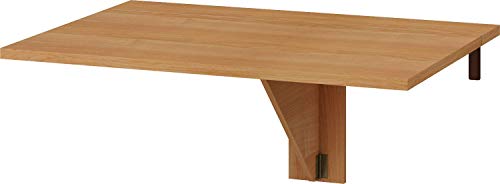 BIM Furniture Ausziehtisch Wandtisch HOMI Mini 8 100x70x75 cm Klapptisch Küchentisch Esstisch Tisch (Erle) von BIM Furniture