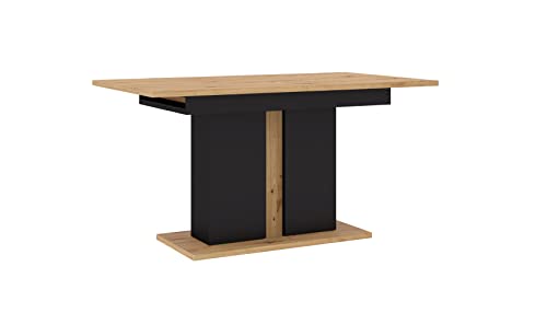 BIM Furniture Tisch Nuka I 140 (200) cm Klapptisch, Küchentisch, Esstisch, Artisan Eiche von BIM Furniture