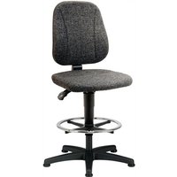 Bimos - interstuhl Arbeitsdrehstuhl Unitec Bodengleiter + Fußring - 9651-CI11 von BIMOS