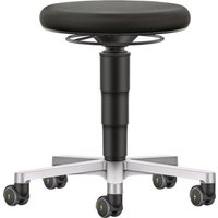 Bimos - Drehhocker Rl.Stoffpolster schwarz Sitz-H.450-650mm Stoff von BIMOS