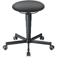 Drehhocker Rollen Supertec-Gewebe grau Sitzhöhenverstellung 460-630 mm - Bimos Drehhocker Rollen Supertec-Gewebe grau Sitzhöhenverstellung 460-630 mm - Bimos von BIMOS