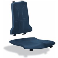 [NEUWERTIG] B-Ware Bimos Polstergarnitur Integralschaumpolster Pu Schaum Blau Arbeitsplatzgarnitur von BIMOS