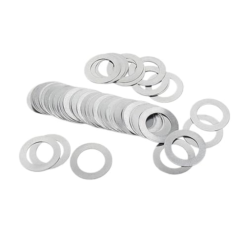 0,1/0,2/0,3/0,5/1 mm M2 M3 M4 M5 M6 M7 M8 M9 M10 M12 -M40 DIN988 304 Edelstahl Einstellscheibe Unterlegscheibe 10/50 Stück(M20x30xThick 10pcs,0.2mm thick) von BIMRTGXR