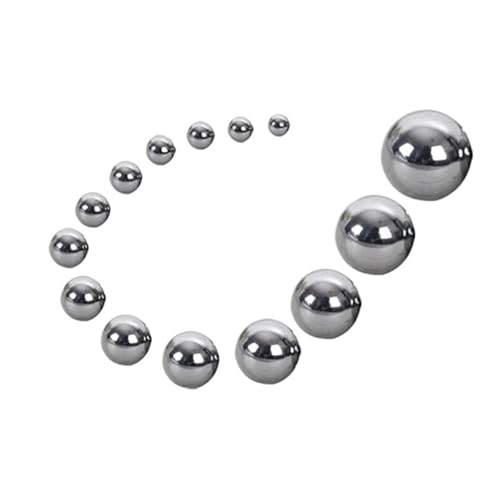 1,5 2 2,5 3 3,5 4 5 6 7 8 9 10 11 12 14 15 16 mm 304 A2 Edelstahl Massiv Präzisionslager Stahlkugel G200 3/500 Stück(7.938mm 25pcs) von BIMRTGXR