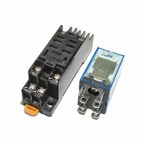 1 STÜCKE LY2NJ HH62P HHC68A-2Z DPDT Relaisschalter mit Sockelsockel AC 220 V DC 12 V 24 V BIMRTGXR(Only base) von BIMRTGXR