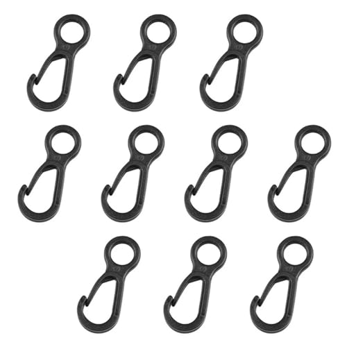 10 Stück Zelt Snaps Kleiderbügel Camping Markise Klemme Festziehen Lock Grip 10 Stück Zelt Snaps Kleiderbügel Camping Markise Klemme Festziehen Lock Grip von BIMRTGXR