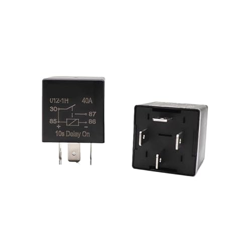 12 V Zeitverzögerungsrelais 1 s 6 s 10 s 30 s 1 min Programmierbare Verzögerung an/aus 1 Stück BIMRTGXR(12V 4Pin SPST,10s Delay off) von BIMRTGXR