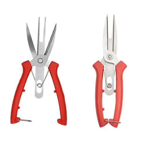 1Pcs Zweischneidiges Gartenarbeit Schere Landwirtschaft Ausdünnung Multiuse Garten Obst Baum Beschneiden Schere Werkzeug Obst Picking Schere von BIMRTGXR
