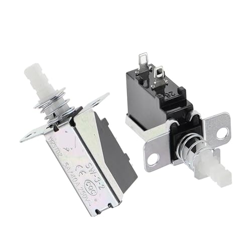 AC 250 V 5A/40A Rast SPST Push Button Power 2Pin Schalter SW-3 Schalter(5PCS) von BIMRTGXR