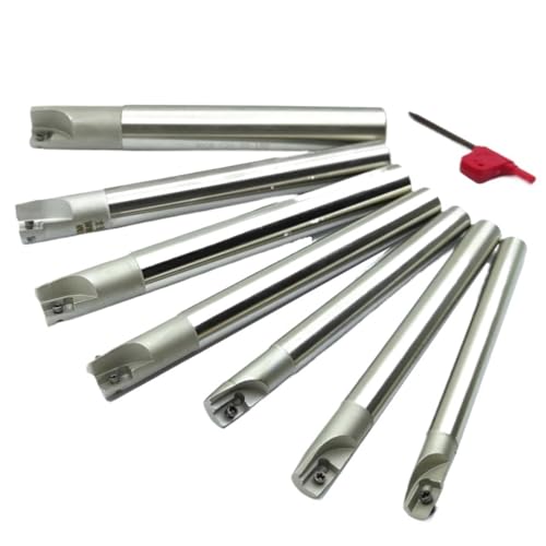 BAP300R 10 11 12 13 16 20 mm Fräshalter for Schneiden von Schultern, rechtwinklig, Präzisions-Fräswerkzeug, Schaftfräser, 1 Stück(BAP300RC12-12-120-1T) von BIMRTGXR