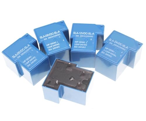 BIMRTGXR 2 STÜCKE Leistungsrelais SLA-05VDC 09VDC 12VDC 24VDC-SL-A 5 V 9 V 12 V 24 V 30A 4PIN T90(9V-4PIN) von BIMRTGXR